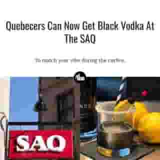 This handcrafted vodka is infused with minerals, creating a velvety black colour  — perfect for your goth summer cocktail aesthetic, or for cocktails that match your general vibe concerning Quebec's ever-persistent curfew and lockdown.⁠
⁠
*Click the link in @mtlblog bio for the full story! ⁠
⁠
📸: Jerome Cid via @dreamstime & @houndsvodka