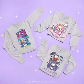 Get cute and cozy with #TocaLifexHelloKitty and Friends 💜 Tap the link in bio to shop the apparel collection online now!