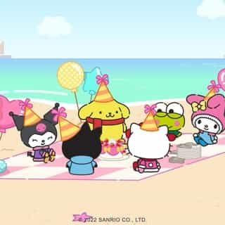 Join Hello Kitty and friends as they celebrate My Melody's birthday! Watch what happens when My Mel's beach birthday turns into an unexpected adventure! Tune into the new episode of Hello Kitty and Friends Supercute Adventures to find out! 