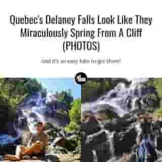 An hour northwest of Quebec City in the park of the Vallée Bras-du-Nord is an easy hike that takes adventurers to Delaney Falls 🤩⁠
⁠
*Click the link in @mtlblog bio for the full story! ⁠
⁠
📸: @abderrahimfathan & @yazz__⁠
