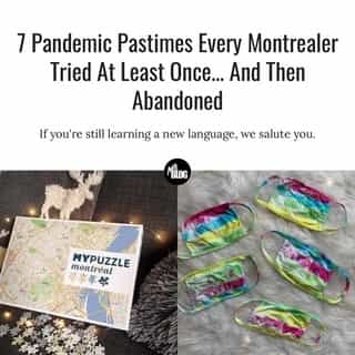 Whether your puzzle is still sitting half-finished on your dining room table or you've become a total jigsaw master, we salute you for trying!⁠
⁠
*Click the link in @mtlblog bio for the full story! ⁠
⁠
📸: @lemagasingeneral & @mtltiedye⁠
