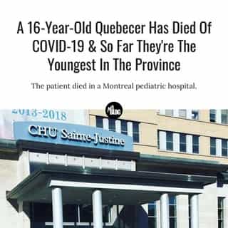 Overall, Quebecers aged 10 to 19 account for just 11.8% of all COVID-19 cases in the province.⁠
⁠
*Click the link in @mtlblog bio for the full story! ⁠
⁠
📸: @chustejustine ⁠
