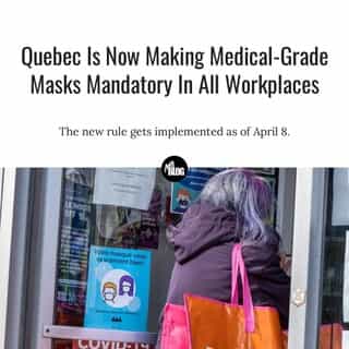 As of Thursday, April 8, "the continuous wearing of medical masks indoors in workplaces" will be mandatory across the province.⁠
⁠
*Click the link in @mtlblog bio for the full story! ⁠
⁠
📸: Marc Bruxelle via @dreamstime⁠
