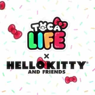 HelloKitty and Friends have officially arrived to #TocaLifeWorld! 🎀 What will you create with all the supercute new furniture packs? Tap the link in bio to download the @tocaboca app and start decorating! 📲#TocaLifexHelloKitty