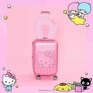 🎀GIVEAWAY🎀 It’s the last day of 12 Days of Gifting! 🎁 Follow the steps below to enter for a chance to win a @HelloKitty x @ful_bags carry-on luggage and neck pillow:⁠
⁠
❄️Follow @sanrio on Instagram⁠
❄️Like & save this post⁠
❄️Tag a friend who deserves some holiday cheer!⁠
⁠
Share this post on your IG story so your friends don’t miss out!✨ ⁠
⁠
Sweepstakes ends 12/13 at 11:59am PST. One winner will be chosen and contacted via DM from the verified Sanrio account. No purchase necessary. Must be a US resident and 18+ to enter. Visit the link in bio for the official rules.