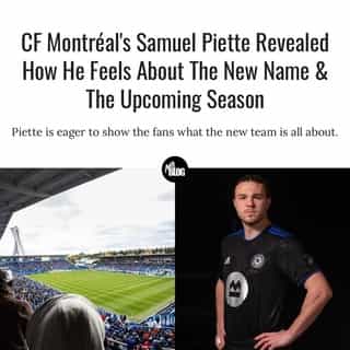Despite some outrage over the new name, the spirit of the team seems to be better than ever. "You'll see a team giving everything that they have for the club," he said.⁠
⁠
*Click the link in @mtlblog bio for the full story! ⁠
⁠
📸: CF Montreal via @facebook & @samuelpiette⁠
