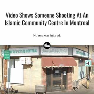 The video depicts a masked individual with sunglasses approaching the building and firing 11 shots before running away.  ⁠
⁠
*Click the link in @mtlblog bio for the full story! ⁠
⁠
📸: @googlemaps