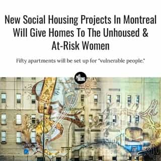 The City of Montreal, in partnership with the Réseau Habitation Femmes and Old Brewery Mission, is establishing two new social housing projects of 50 units.⁠
⁠
*Click the link in @mtlblog bio for the full story! ⁠
⁠
📸: Ericlaudonien via @Dreamstime