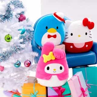 Hello Kitty & Friends @squishmallows are officially back! Shop the latest restock before they’re gone again💞 Link in bio!
