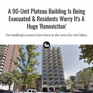 The Comité Logement Plateau Mont-Royal is calling the situation an "attempted renoviction [and] probably one of the biggest attempts in recent history in Montreal."⁠
⁠
*Click the link in @mtlblog bio for the full story! ⁠
⁠
📸: @googlemaps⁠
