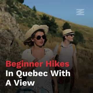 We've rounded up some of the best and easiest hiking trails in Quebec for your first spring or summer hike of 2021 in the province.⁠
⁠
*Tap the link in @narcityusa bio for the full story! 👈 ⁠
