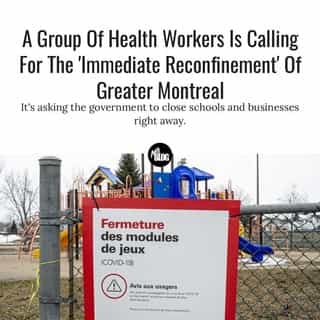 COVID-STOP Collective said the closure of schools and non-essential businesses in Quebec City, Gatineau and Lévis should "be applied quickly and in the same way in Greater Montreal."⁠
⁠
*Click the link in @mtlblog bio for the full story! ⁠
⁠
📸: Michel Bussieres via @dreamstime⁠
