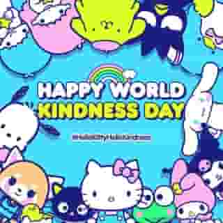 Happy #WorldKindnessDay! 🌈💕 Since 1974, @HelloKitty has inspired friendship and happiness around the world by spreading kindness through our "small gift, big smile" philosophy. Today, receive a FREE Hello Kitty Bow Mirror on all purchases made in Sanrio stores, on Sanrio.com, and in @hellokittycafe locations, while supplies last! ⁠
⁠
Link in bio to shop + find more ways to celebrate and spread a little kindness today✨ #HelloKittyHelloKindness