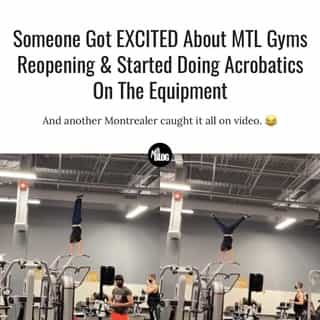 Something tells me they must have been practicing for this moment during all their at-home workouts.⁠ 😆⁠
⁠
*Click the link in @mtlblog bio for the full story! ⁠
⁠
📸: @ntm_tube ⁠