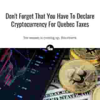 There are several tax consequences if you use cryptos for "acquiring goods and services," converting the crypto to legal tender, exchange it, sell it, or "use it to make a donation."⁠
⁠
*Click the link in @mtlblog bio for the full story! ⁠
⁠
📸: Aoutphoto via @dreamstime⁠
