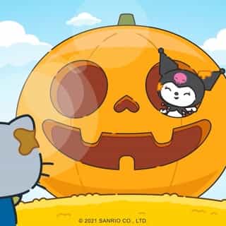 It’s almost time for Halloween! 🎃 Watch as Kuromi and Hello Kitty find a way to bring home the BIGGEST pumpkin in the patch on Hello Kitty and Friends Supercute Adventures on the #HelloKittyandFriends YouTube channel. Link in bio!