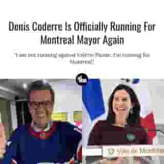 Coderre announced his candidacy on the Radio-Canada talk show, Tout le monde en parle. ⁠
⁠
*Click the link in @mtlblog bio for the full story! ⁠
⁠
📸: @mairedc_mtl & @val_plante⁠
⁠
⁠
⁠
⁠

