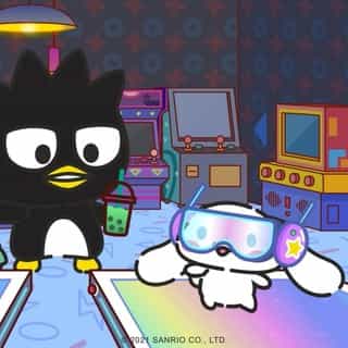 Check out Badtz-maru’s dance skills and see if he can beat Cinnamoroll in Hello Kitty and Friends Supercute Adventures on the #HelloKittyandFriends YouTube channel. 🎵 Link in bio!