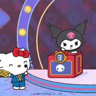 My Melody, Kuromi, Badtz-maru, Cinnamoroll, Chococat and Tuxedosam join Hello Kitty for her gameshow! 🌟 Watch and see who will win in Hello Kitty and Friends Supercute Adventures on the #HelloKittyand Friends YouTube channel. Link in bio!