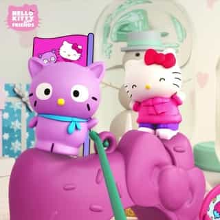 A winter day of sweet rides and exciting slides. ❄️ An evening full of karaoke, movies and popcorn! 🎤 Watch Hello Kitty, Chococat and My Melody enjoy a day of ultimate fun in Hello Kitty and Friends Mini Tales 3D on the #HelloKittyandFriends YouTube channel. Link in bio. 