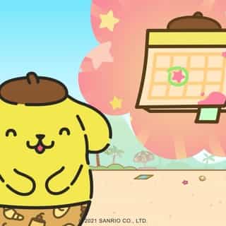 Pompompurin is celebrating the international day of napping - Napgus! 💤 See if he beats his napping record in Hello Kitty and Friends Supercute Adventures on the #HelloKittyandFriends YouTube channel. Link in bio✨ 