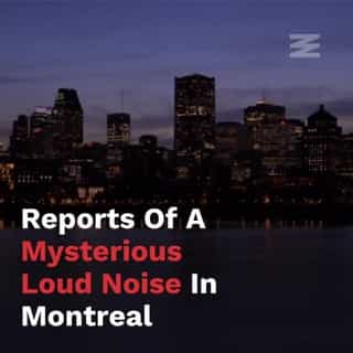 People are reporting a mysterious, extremely loud noise in Montreal last night.⁠
⁠
*Click the link in @mtlblog bio for the full story! ⁠
⁠
⁠

