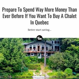 According to a study by Royal LePage on recreational property values in 2021, buying a chalet in Quebec is more expensive than ever before. ⁠
⁠
*Click the link in @mtlblog bio for the full story! ⁠
⁠
📸: Bakerjarvis via @dreamstime⁠
