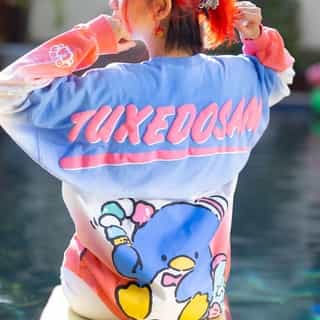 Our new JapanLA 💙 Hello Kitty & Friends Spirit Jersey featuring #Tuxedosam is here!  Shop now at sanrio.com, @sanriojapanesevillageplaza and japanla.com. Link in our bio✨⁠⁠⁠
⁠⁠
This is an official collaboration between Sanrio, @spiritjerseyoriginals, and @japanla. ⁠⁠⁠⁠
⁠⁠⁠⁠
P.S. Stay tuned for new friends joining the collection each month. Sign up for Sanrio emails to find out when!