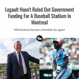 A new chapter was written in Montreal's saga to bring the Expos baseball team back to the city on Tuesday. ⚾⁠
⁠
*Click the link in @mtlblog bio for the full story! ⁠
⁠
📸: @francoislegault.pm & Jerry Coli via @dreamstime⁠
⁠
