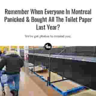 Looking back one year later isn't it kind of amazing that we were all doomsday preppers for a week? ⁠
⁠
*Click the link in @mtlblog bio for the full story! ⁠
⁠
📸: Dennizn via @dreamstime⁠
⁠
