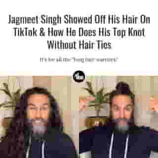 He posted a tutorial for a Sikh Warrior Knot that "long hair warriors of all genders" can do.⁠
⁠
*Click the link in @mtlblog bio for the full story! ⁠
⁠
📸: @jagmeetsingh⁠
