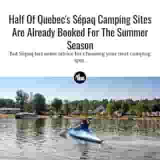If you're in the process of planning your next few camping trips in Quebec for the summer season, you may want to get a head start. ⁠
⁠
*Click the link in @mtlblog bio for the full story! ⁠
⁠
📸: Juliedeshaies via @dreamstime