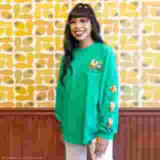 Our new JapanLA 💚 Hello Kitty & Friends Spirit Jersey featuring Keroppi is here!  Shop now at sanrio.com, @sanriojapanesevillageplaza and japanla.com. Link in our bio✨⁠⁠
⁠
This is an official collaboration between Sanrio, @spiritjerseyoriginals, and @japanla. ⁠⁠⁠
⁠⁠⁠
P.S. Stay tuned for new friends joining the collection each month. Sign up for Sanrio emails to find out when!