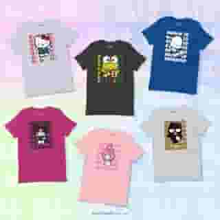 New this week: our Watashi Wa 私は t-shirt collection featuring your faves 💖✨ Tap the link in bio to shop these friends and more!