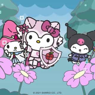 How will My Melody, Kuromi, and Hello Kitty vanquish a dark fog in a virtual reality game? GIRL POWER! 💖🎮 Join the battle in the NEW episode of Hello Kitty and Friends Supercute Adventures. Link in bio!