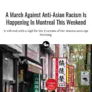 A march against anti-Asian racism is taking place in Montreal on March 21, five days after a mass shooting in an Atlanta-area massage parlour killed eight people, primarily Asian women.⁠
⁠
*Click the link in @mtlblog bio for the full story! ⁠
⁠
📸: Jerome Cid via @dreamstime⁠
