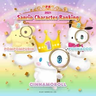 With more than 21 million votes globally, the 2021 #SanrioCharacterRanking results are finally here! 💖 Congrats to the first, second, and third place winners: Cinnamoroll, Pompompurin, and Pochacco 🏆 🐾 Tap the link in bio to see the full results!⁠