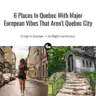 Luckily for us, a number of places in Quebec that feel like Europe and will have you forgetting all about the desire to hop on a plane — at least for a little.⁠
⁠
*Click the link in @mtlblog bio for the full story! ⁠
⁠
📸: @ivanakrunicfit & @lukewarmsaagi & Ann Moore via @dreamstime⁠

